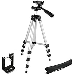 Alternative view of Tygot Adjustable Aluminium Alloy Tripod Stand Holder for Mobile Phones & Camera, 350 mm -1020 mm, 1/4 inch Screw + Mobile Holder Bracket