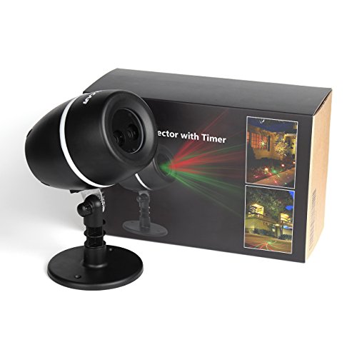 Salcar Galaxy LED Lichteffekt, innen/außen IP65, 3 Farben/Modi, 24