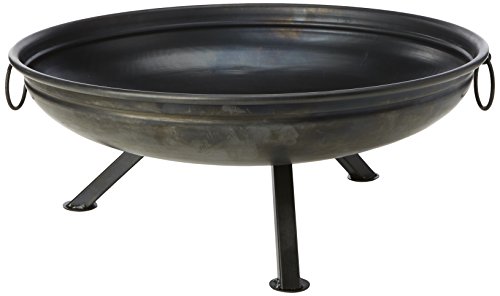 Best Feuerschale, schwarz, 65 cm