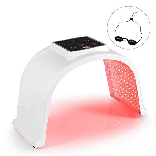 Facial Mask 7 Color PDT LED Light Acne Treatments Machine Skin Rejuvenation Face Care Treatment Beauty FDA Approved Facial Salon Neck Anti Wrinkle Removal Skin Rejuvenation