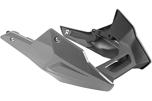 Lorababer Carénages inférieurs de Moto Bellypan Protection de Moteur Spoiler Carénage Cadre de carrosserie Compatible avec B.M.W F900R F900XR F-900-R F-900-XR 2020-2024 (Titane)