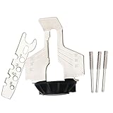 Attachement pour affûteuse tronçonneuse Outils polissage Set Kit acier haute vitesse pour scie à chaîne Multi 70mm Scie à chaîne