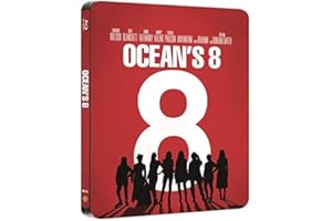 Oceans 8 Steelbook Bluray+Digital Download 2018 Exclusive UK Limited Edition Steelbook Blu-ray Region Free Available Now!!!