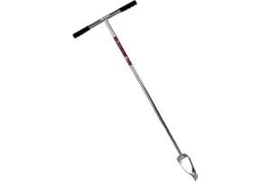 Synx Tools Taladro de Tierra 7cm galvanizado, Longitud 120cm, Profesional, Ideal para Trabajos de excavación, Taladro para jardín, Taladro para Plantas, Taladro
