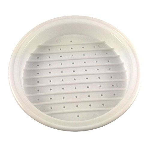 Hamburgerpresse für leckere hausgemachte Cheeseburger zum Grillen oder Braten 11 cm gross – die Antihaft XXL Burgerpresse aus Kunststoff für perfekte Pattys - 5