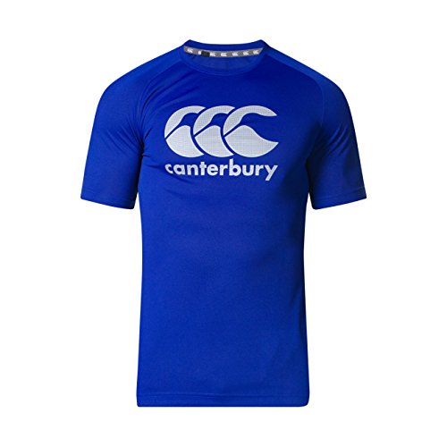 Canterbury Vapodri Poly T-Shirt, para hombre, Azul ( Royal Blue ), L
