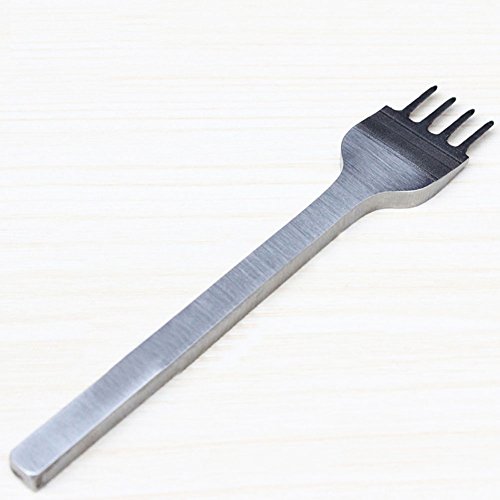 Demiawaking Leder Handwerk Werkzeuge Loch Stanz Werkzeug 3/4/5/6mm (6mm) - 8