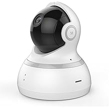 YI Telecamera di Sorveglianza 1080p IP Camera Videocamera WiFi 360&deg; con Sensore Movimento Visione Notturna per iOS/Android (Bianca)