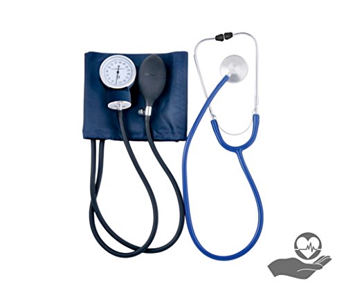 Newnik SP501 Sphygmomanometer and Aneroid BP Monitor with Free Stethoscope, Cuff and Carrying Case (Blue) RS.720 (54.00% Off) - Amazon