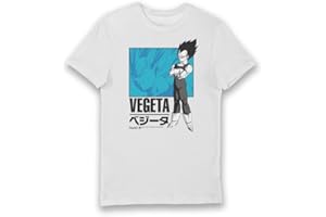 Bioworld Dragon Ball Z Vegeta Adults T-Shirt