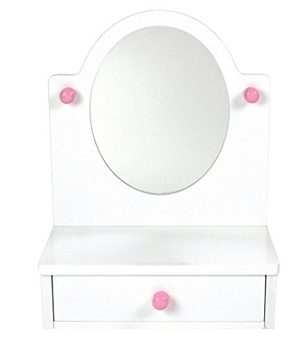 Preisvergleich Produktbild JaBaDaBaDo h13087 Kosmetikspiegel, Weiß