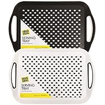Plateau Rectangulaire Plastique Mallard Ferrière - 54 X 38,5 X 8 Cm - Capacité 10L - Pour Cuisine, Rangement - 10