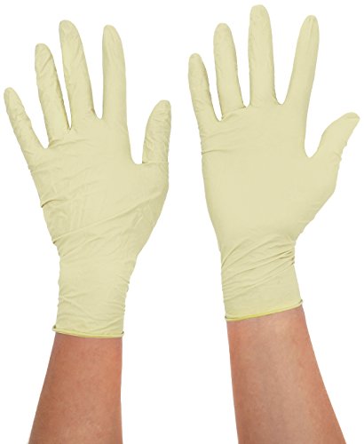Preisvergleich Produktbild Sempercare 8237 81737 / 3000001782 Edition Einmalschutz und Untersuchungshandschuhe aus Naturlatex, puderfrei, Größe Large (8-9), Naturweiß (100-er pack)