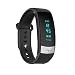 Produktbild Fitness Armband, Elospy Smartwatch Fitness Tracker mit Pulsmesser Wasserdicht IP67 Fitness Uhr Pulsuhr Schrittzähler Uhr Sportuhr Aktivitätstracker für Damen Herren Anruf SMS SNS Beachten