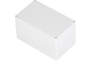 Vattentät Korsningslåda, Plastfodral Flame Retardant Junction Box 200x120x113mm, Mångsidig IP65 Elektroniskt Projekthölje för
