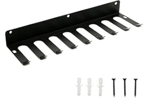 Nagoyuki 1 Piezas Equipo de Gimnasio Multiusos Estante de Almacenamiento Bandas de Resistencia Colgador de Almacenamiento Estante para Pesas Estante de Gimnasio de Servicio Pesado