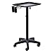 Produktbild Friseurwagen auf Rollen Salon Wagen Höhenverstellbares Rollcontainer mit Zubehör Caddy, Saloniture Professional Aluminum Rolling Salon Instrument Tray Trolley