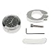 Generic Waterproof Chrome Motorcycle Bike Handle Bar Mount Clock for Honda RS.560.00