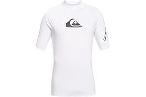 Quiksilver All Time - Kamizelka Rash UPF 50 z krótkim rękawem dla mężczyzn