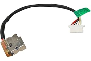 ZAHARA Connettore Alimentazione Carica DC Power Jack per HP 15-AC 15-AE 15-da 15-EG 15-AY 15-AF 15-ES 15M-ES 15M-EU 14-BS 14t-BS 17-U 17T-U M7-U M01322-S75 813945-001 799736-T57 787922-001 L20475-001