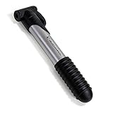 VeloChampion Minipompa Airblast Double Shot da bici Nero/Argento - Mini Pump Black/Silver
