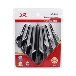 Semaphore 8 PCS Car Vehicle Door Side Guard Anti Crash Strip Exterior Avoid Bumps Collsion Impact Protector Sticker for Ford Figo Aspire