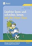 Diagnose und Förderung im Schriftspracherwerb, neue Rechtschreibung, 2 Bde., Bd.2, Leichter lesen und schreiben lernen mit der Hexe Susi: Leichter Lesen ... zur Förderung der phonologischen Bewussthei by 