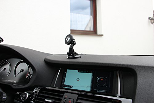 STEFF Smartphone Supporto magnetico universale da auto a ventosa per parabrezza per iPhone 5Â 6Â 7Â Samsung Galaxy S5Â S6Â S7Â HTC LG etc supporto per personal communication