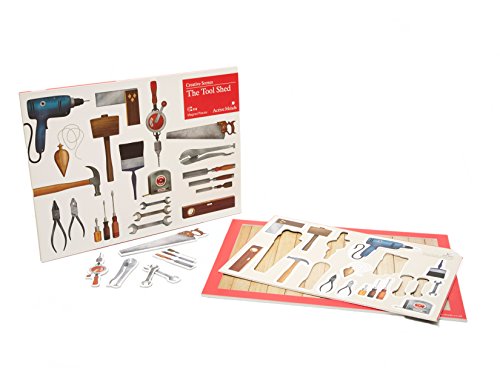 The Tool Shed - Creative Scene™: Easy Magnetic Puzzle for Elderly People Living with Dementia / Alzheimer’s by Active Minds®