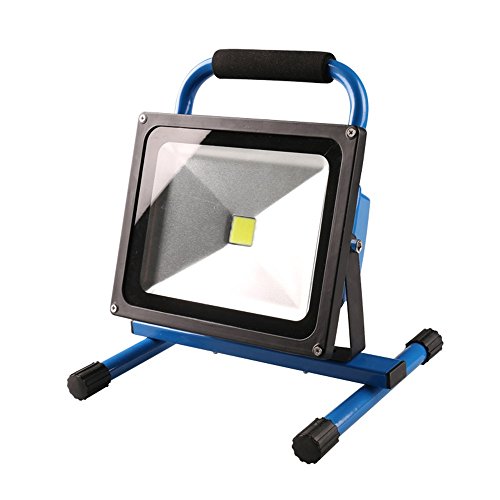 Preisvergleich Produktbild MCTECH 30W Tragbare Wiederaufladbare Handlampe LED AKKU Flutlicht-Lampe Arbeitsscheinwerfer Angeln Beleuchtung Outdoor Laterne Campinglaterne Werkstatt-Flutlicht IP65 (30W Warmweiß)