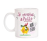 Ideal para regalar. Dibujo puede ir en el centro de la taza o a un lado.