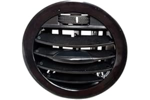 YUCKMZ Inside Heater Air Vent Nozzle Grille Compatible With Vauxhall Adam Corsa D Interior Air Vent Grille Gloss Black 13417363