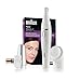 Braun 820 Face Facial Epilator and Facial Cleansing Brush with 1 Extra Refill