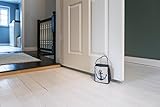 elbmöbel Türstopper Anker mit Kordel Leinen-Struktur Maritim 18 x 15 cm Doorstop Navy blue - 5