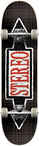 Stereo Skateboards Skateboard Complete, Black
