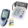 Dr. Morepen BP02 Blood Pressure Monitor and BG03 Glucose Check Monitor Combo (Black)