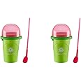 Character Options 07952 ChillFactor Watermelon Crush-Reusable, Homemade Squeeze Cup slushy Maker Kitchen Toys (Pack of 2)
