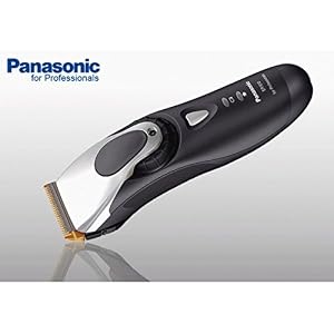 Panasonic ER-1611K Professional Hair Clipper, Black / Silver - Image 4