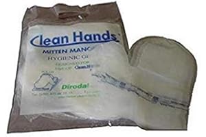 Clean hands – Guanti Igienici 100 pz - Manopola HACCP– Per Manipolazioni Alimentari – Ideali per Panetteria Supermercato Frutta e Verdura - in Polietilene Resistenti 40 my - per KIT CLEAN HANDS