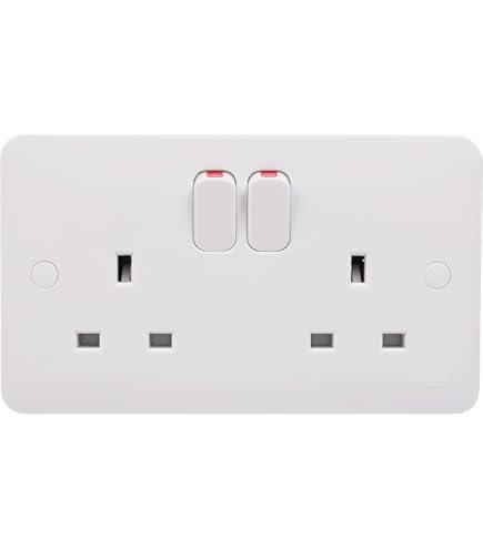 Schneider Electric Lisse White Moulded - Single 2 Way Architrave Light Switch, 10AX, GGBL1012A, White, Pack Of 10