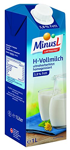 Preisvergleich Produktbild Minus L haltbare Vollmilch 3,8%