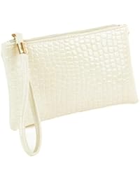 Lenfesh - Cartera de mano de Piel Sintética para mujer