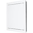 200x250mm Paintable Access Inspection Panel White Plasitc Concealed Check Doors