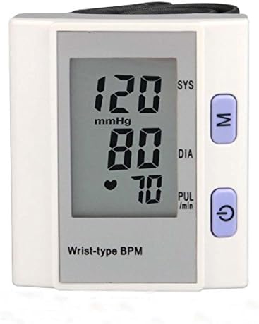 Wrist-type Blood Pressure Monitor Fully Automatic Household Intelligent Electronic Sphygmomanometer LCD Display Digital Instruments Accuracy To Medical Grade Blood Pressure Meter Home Portable Elderly Parents Health Gifts With English Description