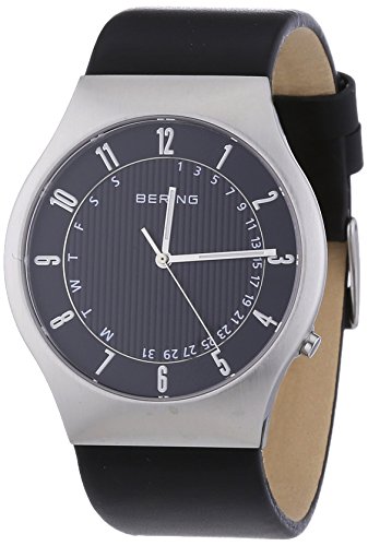 Bering Time Herren-Armbanduhr XL Radio Controlled Analog Quarz Leder 51840-402 Bering Time Herren-Armbanduhr XL Radio Controlled Analog Quarz Leder 51840-402