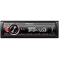 Pioneer MVH-130DAB 1-DIN receiver with DAB/DAB+, Red illumination, USB and compatible with Android devices.