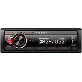 Pioneer MVH-130DAB 1 DIN Media Autoradio DAB Short Body USB AUX Passend Für Opel Astra H 2004