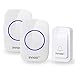 Price comparison product image No Battery Required Wireless Doorbell, Innoo Tech Door Bell Wireless Plug in, Waterproof Door Chime with 2 Receivers, 500 Feet Electric Doorbell, White