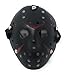 Price comparison product image UltraByEasyPeasyStore Black Fancy Dress Jason X vS Freddy Halloween Friday the 13th Hockey Masks Adults PVC Elasticated Strap Quality Face Mask Halloween Cosplay Killer Costume Horror Prop