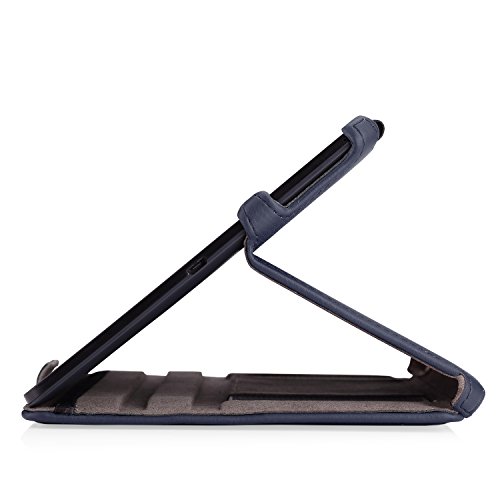 Google Nexus 9 Hülle Case – MoKo Slim Fit PU Leder Tasche Schutzhülle Lederhülle Folio Smart Cover mit Auto Wake/Sleep Funktion für HTC Google Nexus 9 8.9 Zoll Android 5.0 Tablet-PC,MARINEBLAU - 9